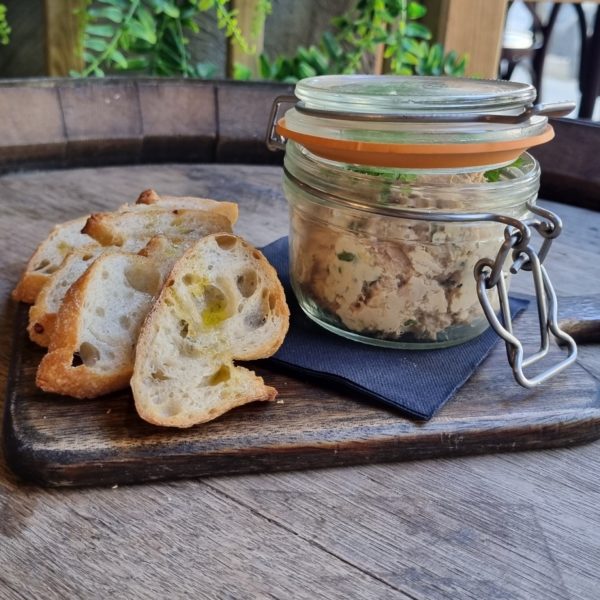 Rillette de poulet rôti